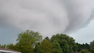 Survivor describes rare tornado in Virginia [upl. by Nottus]