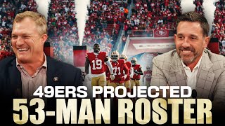 From Brock Purdy to Leonard Floyd to Brenden Rices visit 49ers’ first 53man roster projection [upl. by Rapsac]