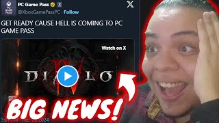 DIABLO 4 IS COMING TO PC GAME PASS [upl. by Leede]