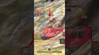 BC Bourrasque  4500DMG  HeppokoBobPotato  wotb wotblitz tanksblitz bourrasque shorts [upl. by Ahsimik]