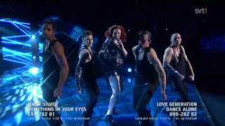 Melodifestivalen 2011  Andra Chansen  Duel 1  Jenny Silver  Something In Your Eyes [upl. by Neumark667]