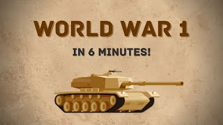 World War 1 Explained in 6 Minutes Causes Events EffectsConsequences  WW1  Mint Tree [upl. by Folger]