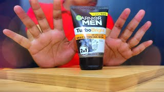 উজ্জল ত্বক প্রতিদিন  Garnier Men Double Action Brightening AntiPollution TurboBright Face Wash [upl. by Toulon554]