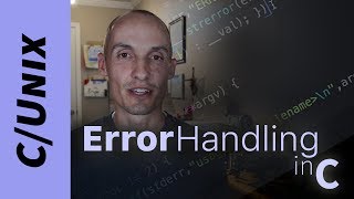 Handling Errors in CUnix perror strerror errno [upl. by Daeriam765]