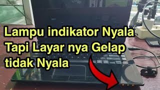 Cara mengatasi Laptop Layar nya gelap saat di Hidupkan [upl. by Annoif239]