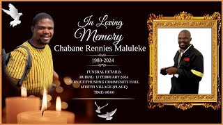 FUNERAL SERVICE OF CHABANE RENNIES MALULEKE [upl. by Hayward482]