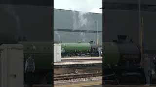 Rail tour steam train Mayflower going to Paignton on the 15th of June [upl. by Malinde2]