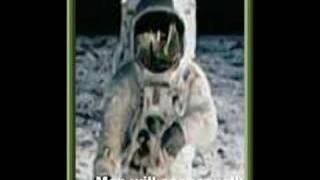 Neil Armstrong talking backwards on the moon [upl. by Ennasil]