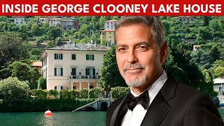 George Clooney Italian Villa Oleandra Near Lake Como  Clooney Family Real Estate Interior Design [upl. by Okier]