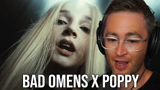 BAD OMENS x POPPY  quotVANquot Reaction  Violence Against Nature  Bad Omens Reaction [upl. by Roseline]