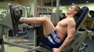 How To Seated Leg Press Cybex [upl. by Ford]