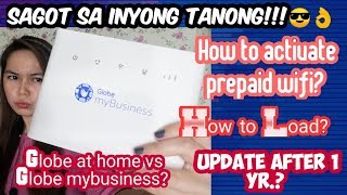 ALL ABOUT GLOBE MYBUSINESS PREPAID WIFI  ANSWERING QUESTIONS ABOUT THE GLOBE MYBUSINESS BROADBAND [upl. by Ilatfan978]