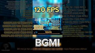 120 FPS in BGM 32 update  new 120 FPS not supported device bgmi120fps32 [upl. by Moreta310]