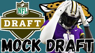 Jacksonville Jaguars 2024 NFL Mock Draft [upl. by Ailsa]