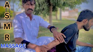 ASMR Pakistani Fast Head amp back Massage Realx  Asmr Best Therapy Deep Sleep Massage 💆asmr massage [upl. by Aldous433]