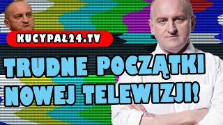 Marian Kowalski nadaje Trudne początki nowej telewizji Kucypał24tv [upl. by Sicular]