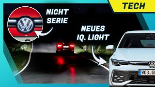 Neues IQLight  MatrixLED im Golf 8 Facelift Test Nachtfahrt amp Unterschied LED Plus Scheinwerfer [upl. by Asserrac]