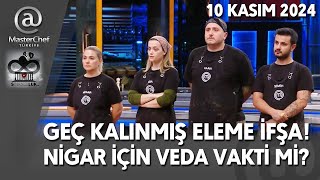 MASTERCHEF ELEME İFŞA OLDU NİGAR VEDA ZAMANI KAAN EDA SEMİH 10112024 TV8 CANLI İZLE FULL TEK PARÇA [upl. by Pani]