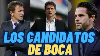 ¿QUIÉN VA A SER EL NUEVO TÉCNICO DE BOCA  ANALIZO A LOS CANDIDATOS [upl. by Aeret]