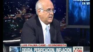 C5N  LONGOBARDI EN VIVO ENTREVISTA AL ECONOMISTA CANE [upl. by Arimahs]