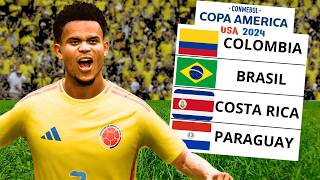 JUEGO LA COPA AMERICA 2024 CON COLOMBIA [upl. by Seys547]