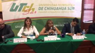 Presenta UTCh Sur carrera en Mecatrónica robótica [upl. by Adoree]