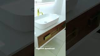 Ethio Ceramics  Wash Basin Cabinet [upl. by Plusch]