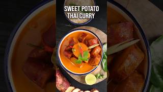 Sweet Potato Thai Curry  Thai Cuisine  Red Thai Curry Paste Recipe  Curry Recipe [upl. by Keely]