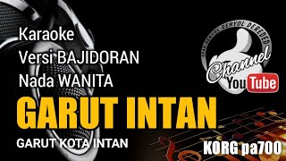 GARUT INTAN Karaoke Bajidoran  Nada Wanita [upl. by Dur]