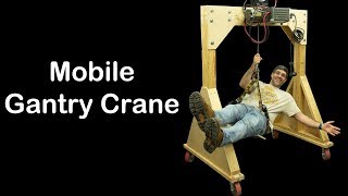 Mobile Gantry Crane  Is 8000LBS Overkill [upl. by Kylstra]