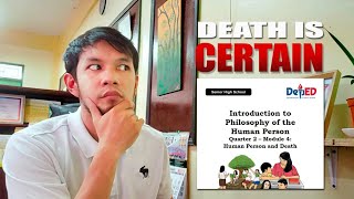 HUMAN PERSON and DEATH  Introduction to Philosophy of the Human Person  Tagalog [upl. by Avika]