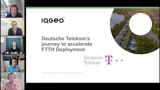 WEBINAR Deutsche Telekom’s journey to accelerate FTTH deployment [upl. by Llertrac]