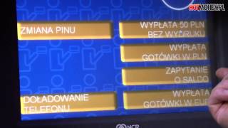 Ten bankomat wypłaca euro W Polsce [upl. by Lower748]