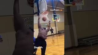 Prime Shaq Brought It Downtown 😂 basketball ballislife hooper funny meme lebron shaqleonard [upl. by Srednas]