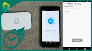 Huawei E5573 einrichten Schnelleinrichtung mit HiLinkApp 📶 MOBILFUNK [upl. by Yahsram77]