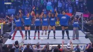 Team RAW vs Team Smackdown with Finishers [upl. by Asiilanna]