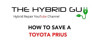 How To Save A Toyota Prius [upl. by Mariande455]