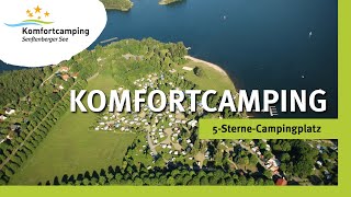 KOMFORTCAMPING  Mach mal Urlaub am Senftenberger See [upl. by Bogosian]