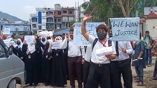 Students of BSC Nursing at GMC Rajouri demand adequate infrastructural facilities [upl. by Maidie]