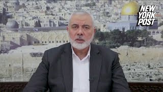 Hamas leader calls on Palestinians to march to Jerusalem’s landmark AlAqsa Mosque on Ramadan [upl. by Enyleuqcaj]