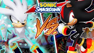 ULTIMATE CHAOS  Silver VS Shadow In Sonic Smackdown [upl. by Mylander]