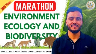 Environment Ecology and Biodiversity  ONE SHOT  By Tawqeer Sir  For all Competitive Exams [upl. by Adnical]