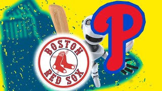 Phillies vs Red Sox 🔥 ⚾️ resumen parodia 61124 beisbol redsox [upl. by Nitin]