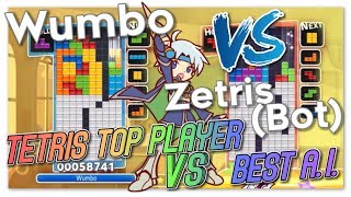 Tetris Top Player VS Best AI [upl. by Tyre99]