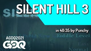 Silent Hill 3 by Punchy in 4035  Awesome Games Done Quick 2021 Online [upl. by Anelhtak]