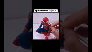 Modelando a Spiderman en fondant [upl. by Nnylasor]