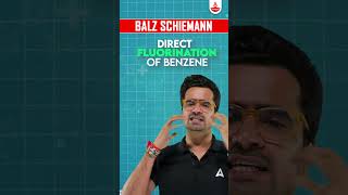 ALL ABOUT BALZ SCHIEMANN REACTION diazoniumsalt diazotisation neet2025 fluorobenzene shortsfeed [upl. by Emelen]