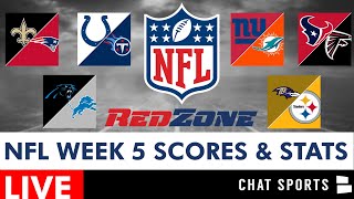 NFL Week 5 RedZone Live Streaming Scoreboard Highlights Scores Stats News amp Analysis [upl. by Jorrie]