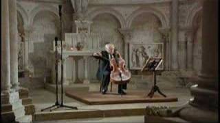 Rostropovich Plays Bach 5ii Allemande [upl. by Clorinde342]