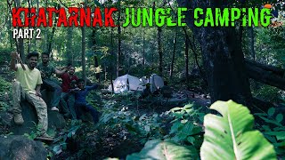 2 Days Group Camping in Deep Forest  Catching Crabs From Jungle [upl. by Ettesyl]